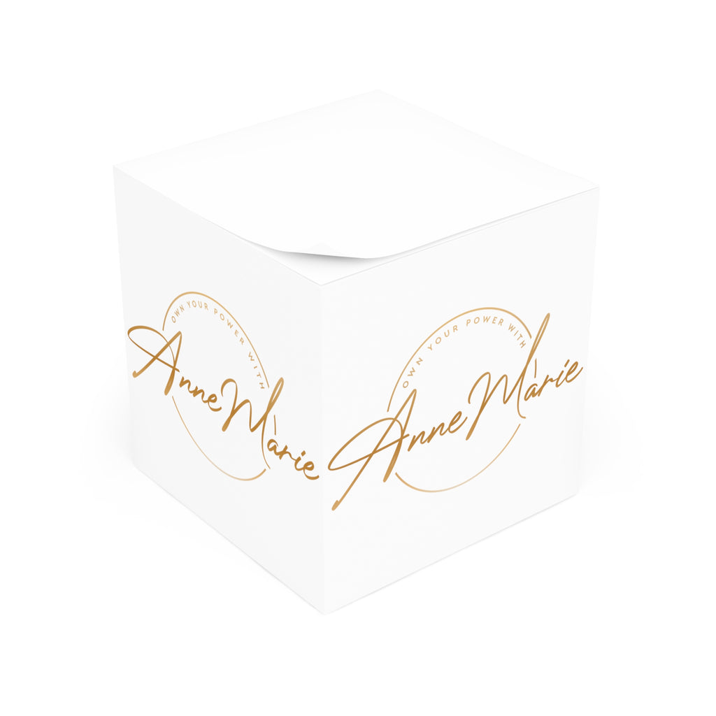 Own Your Power with Anne Marie Note Cube