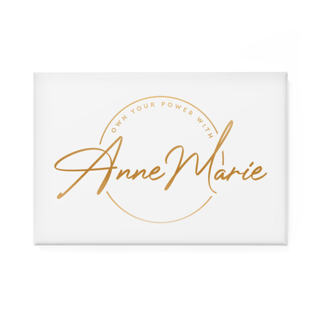 Own Your Power with Anne Marie Logo Magnet