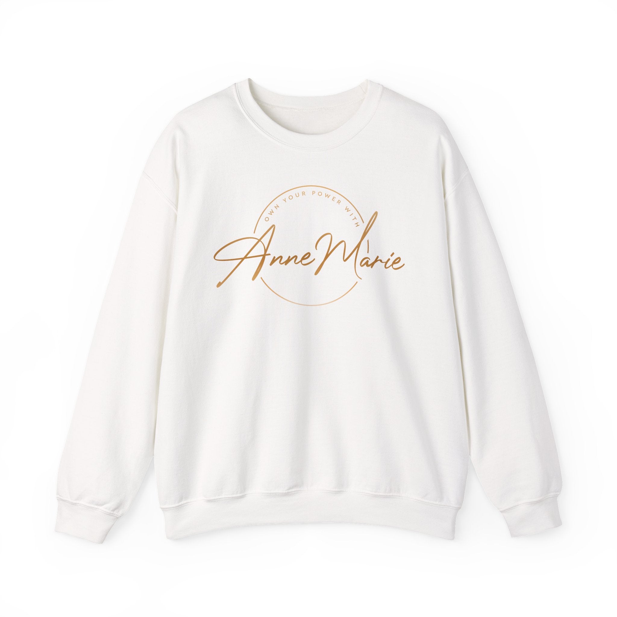 Own Your Power With AnneMarie Crewneck Sweatshirt — Empowerment Logo Sweatshirt