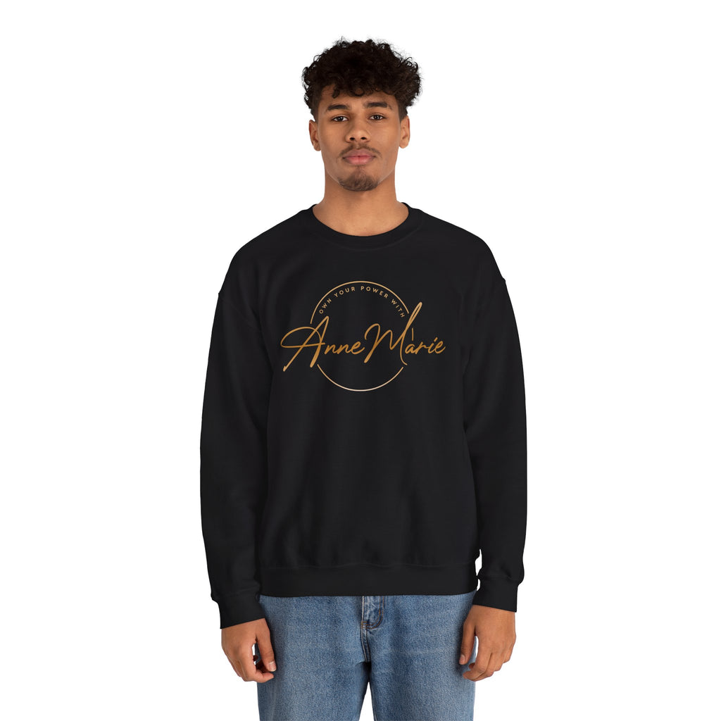 Own Your Power With AnneMarie Crewneck Sweatshirt — Empowerment Logo Sweatshirt