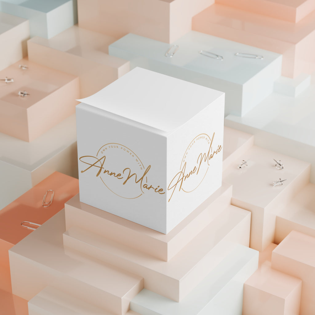 Own Your Power with Anne Marie Note Cube