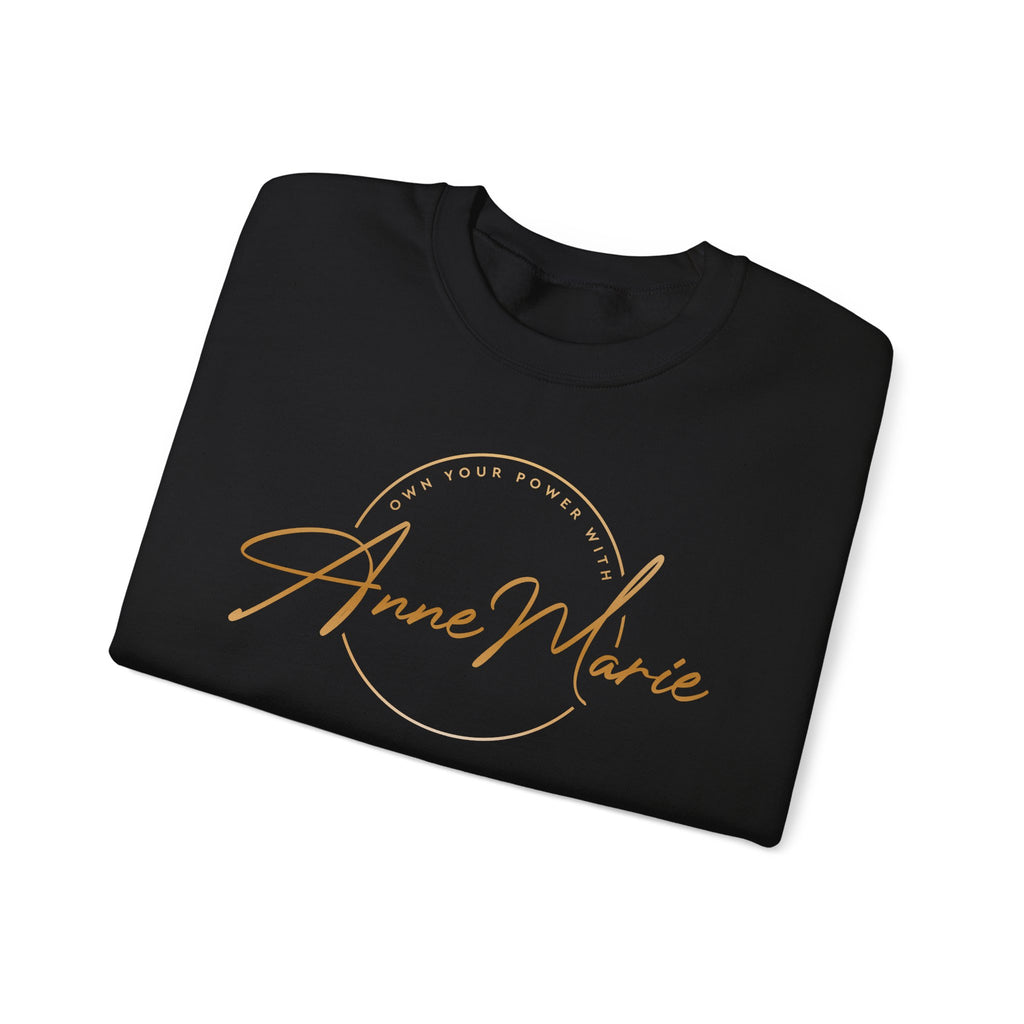 Own Your Power With AnneMarie Crewneck Sweatshirt — Empowerment Logo Sweatshirt