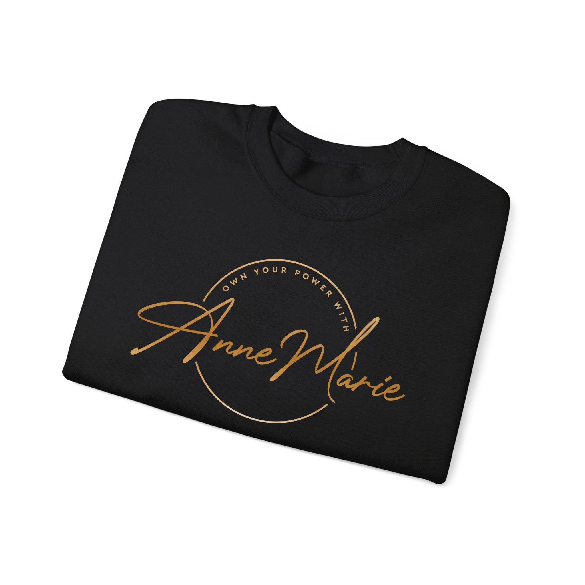 Own Your Power With AnneMarie Crewneck Sweatshirt — Empowerment Logo Sweatshirt