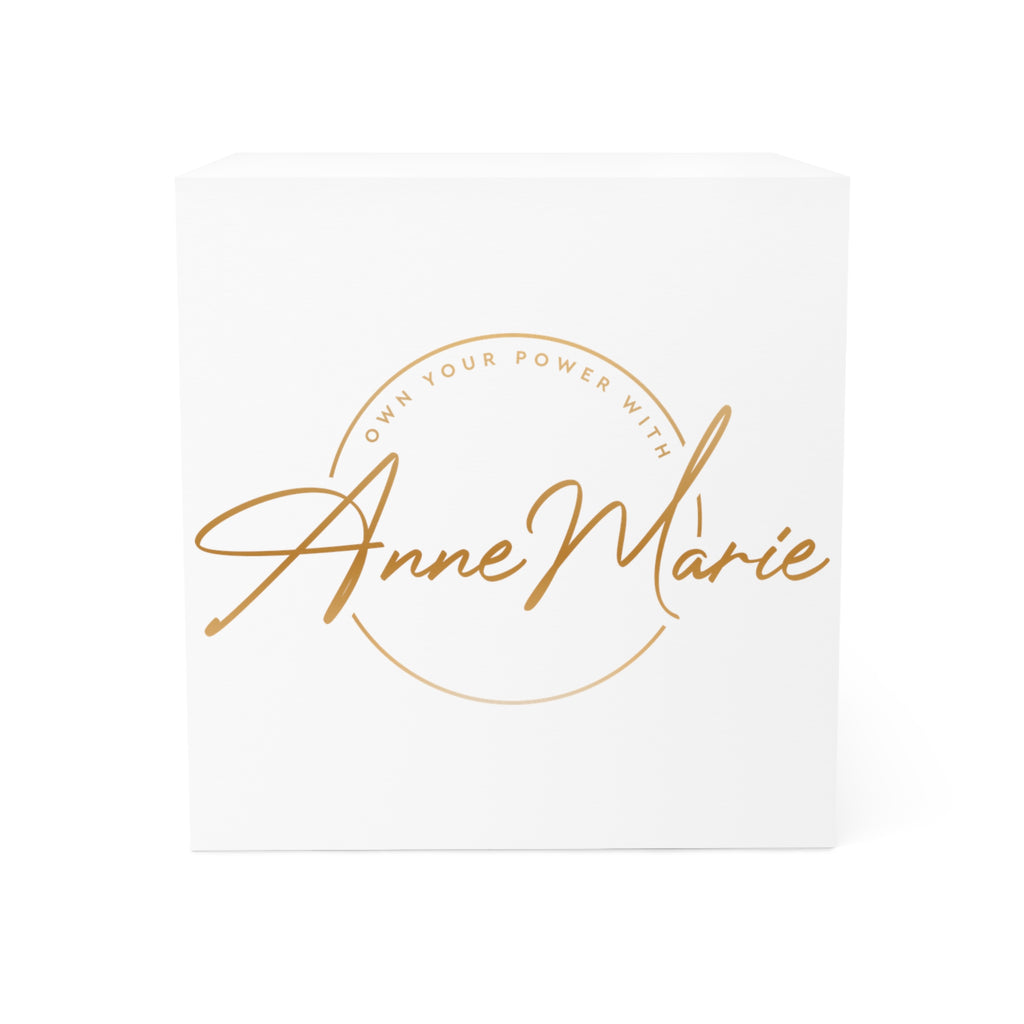 Own Your Power with Anne Marie Note Cube