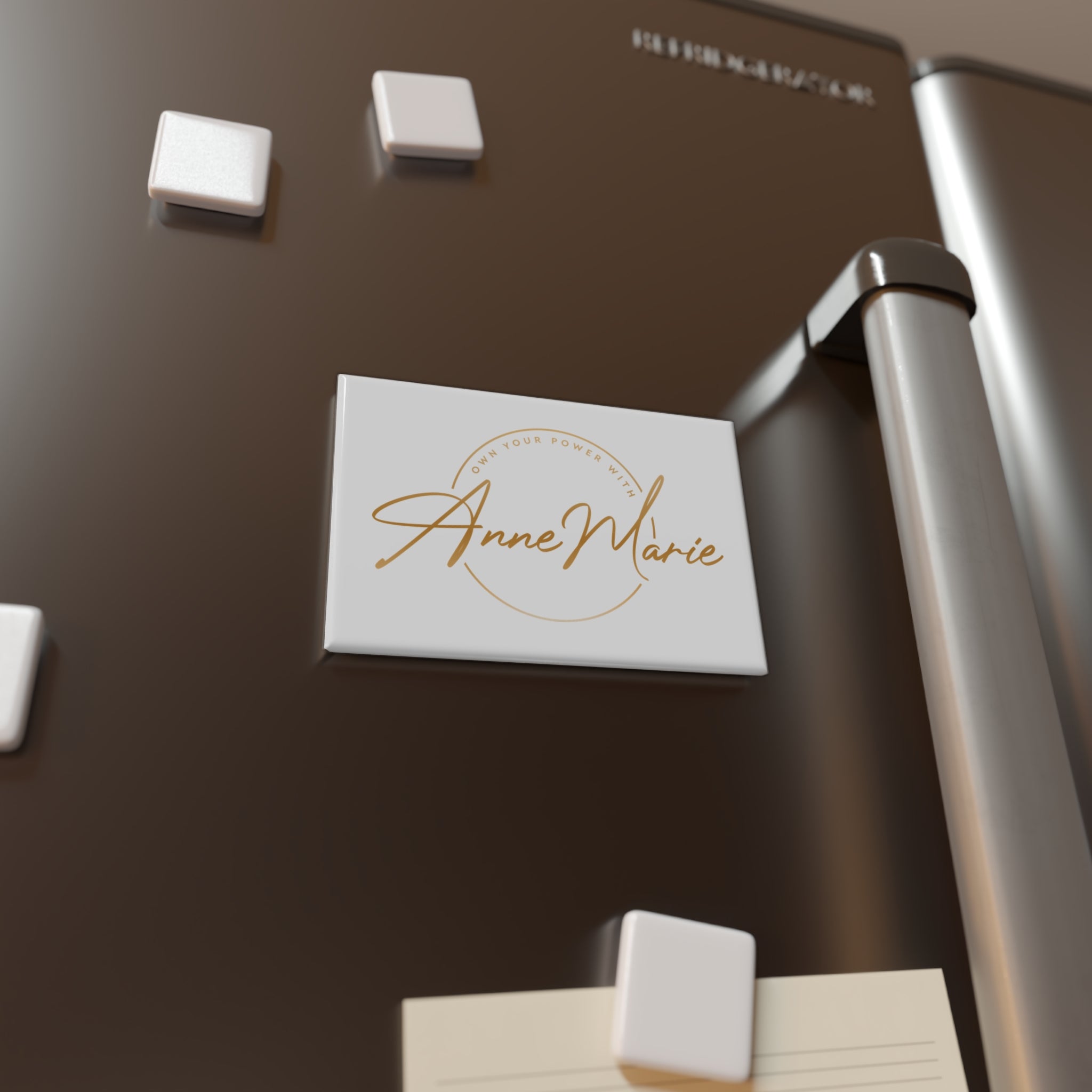 Own Your Power with Anne Marie Logo Magnet