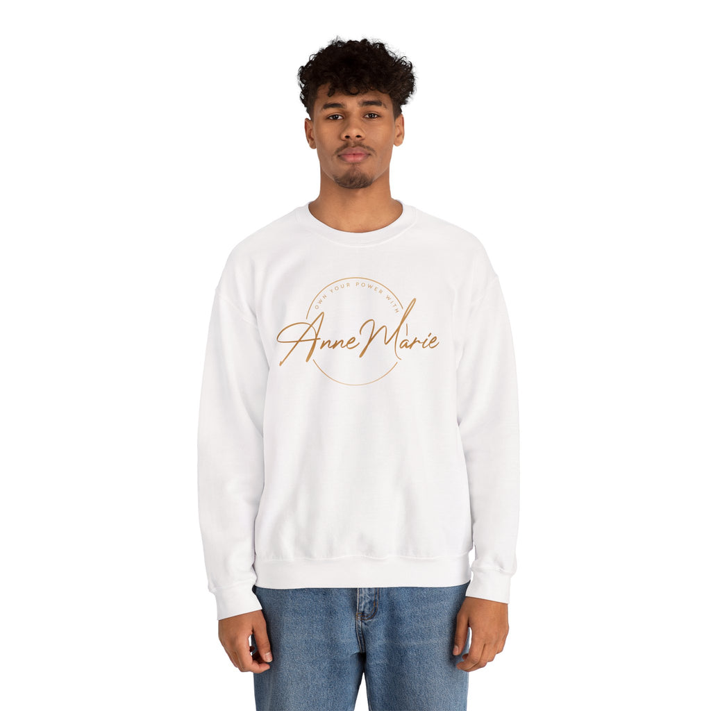 Own Your Power With AnneMarie Crewneck Sweatshirt — Empowerment Logo Sweatshirt