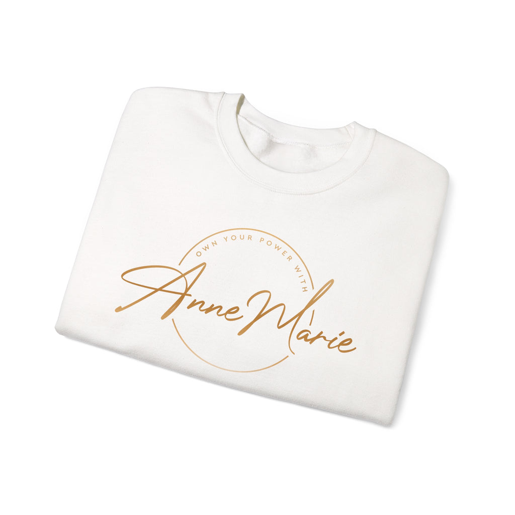 Own Your Power With AnneMarie Crewneck Sweatshirt — Empowerment Logo Sweatshirt