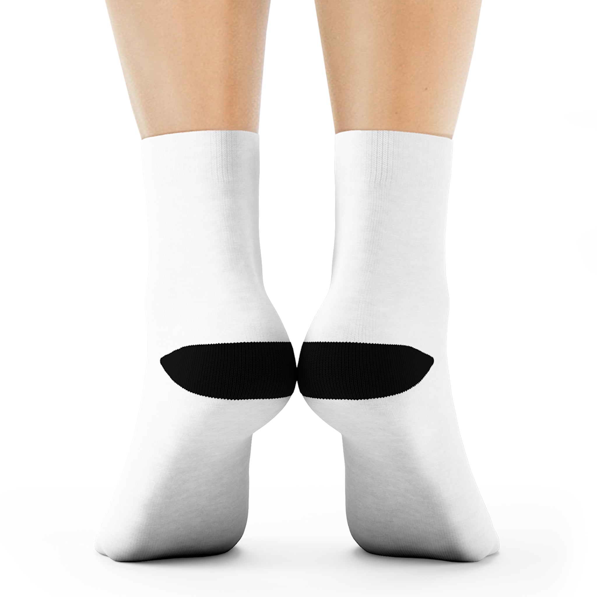 OwnYourPowerWithAnneMarie Logo Crew Socks — Motivational Ankle Socks for Everyday Wear