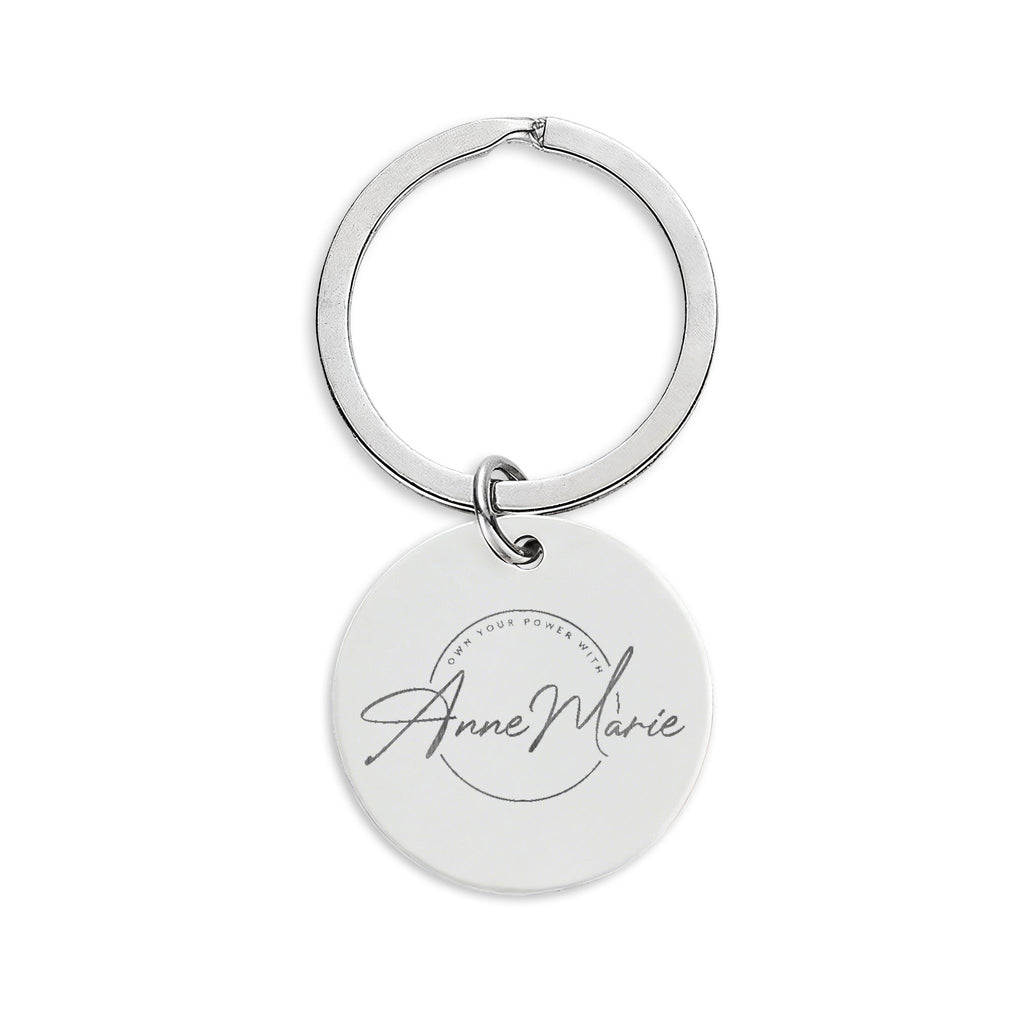 Own Your Power Signature Keychain