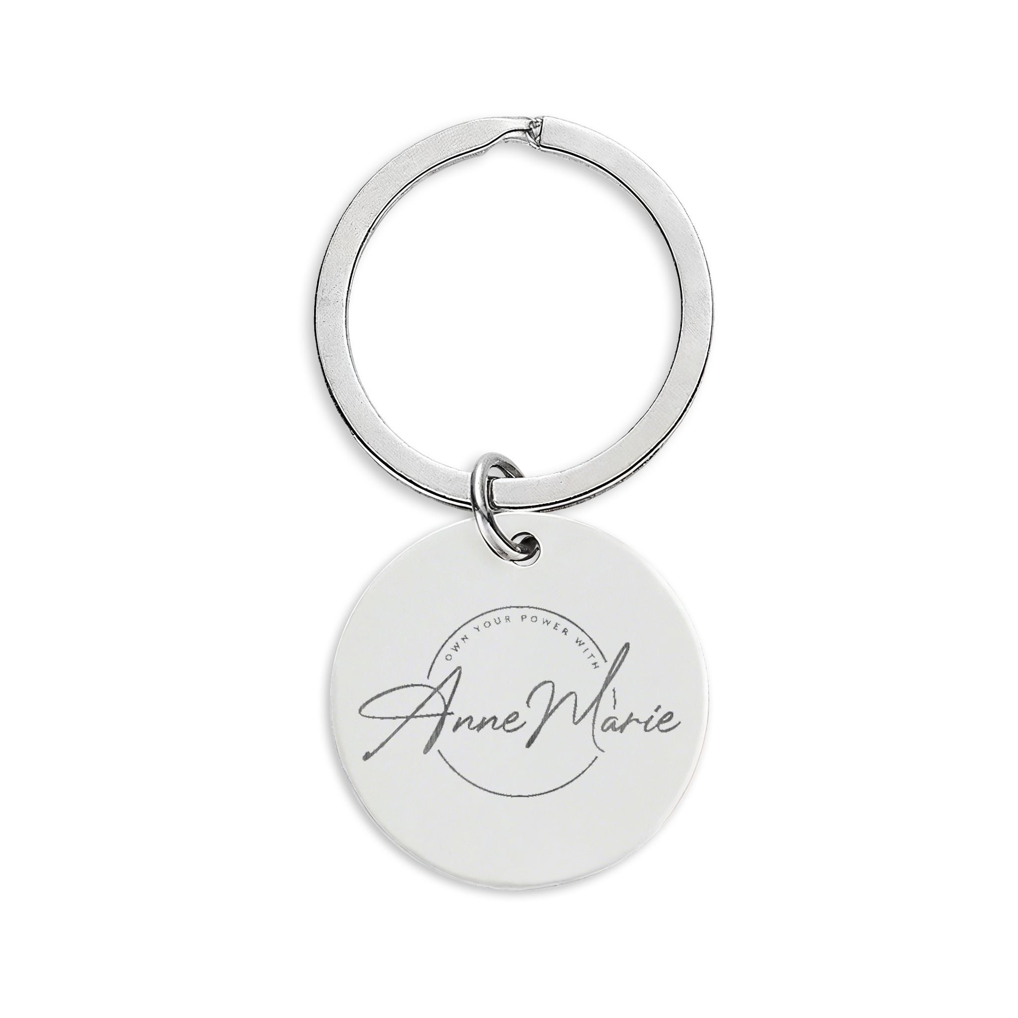 Own Your Power Signature Keychain